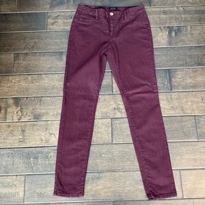 ❤️3/$30 Refuge Maroon Jean Leggings